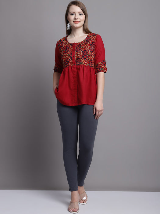 Women Grey Cotton lycra legging with side pocket Kurti Pant