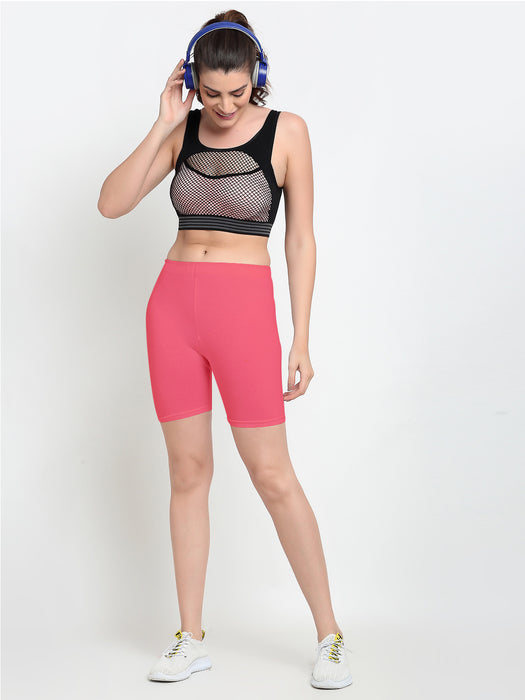 Women Gajri Four way super commed lycra Cycling Shorts