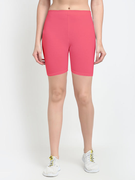 Women Grey Gajri Four way super commed lycra Cycling Shorts