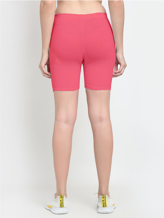 Women Gajri Navy Four way super commed lycra Cycling Shorts