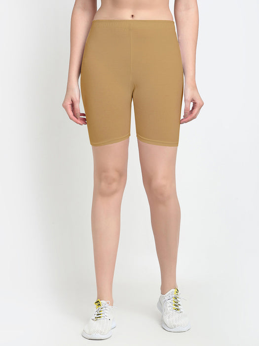 Women Gajri D.skin Four way super commed lycra Cycling Shorts