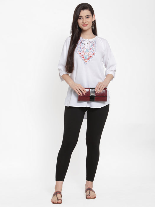 Women Black Super combod Cotton Lycra Legging