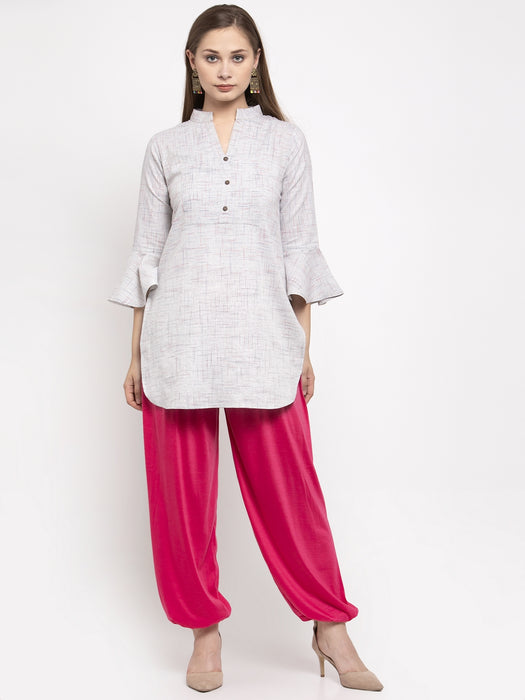 Women Rani Modern Lycra Harem Paint