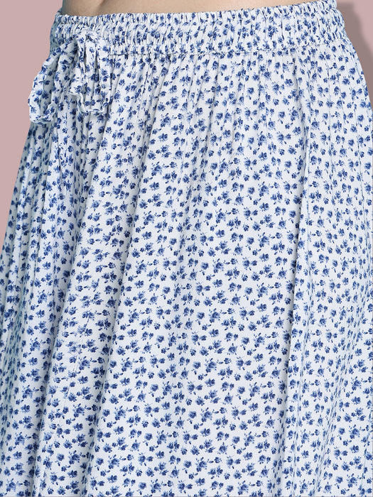 Women multi color Rayon Floral Printed Palazzo