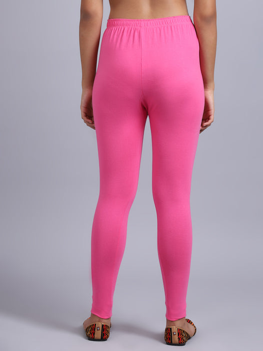Women Light Pink Super combod Cotton Lycra Legging