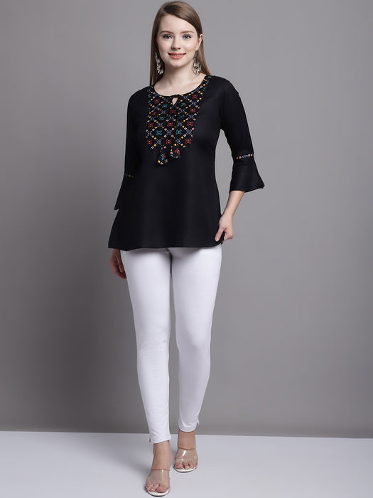 Women White Cotton lycra legging with side pocket